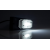 Lampa obrysowa biała LED z odblaskiem, uchwytem kątowym i przewodem 2x0,75 mm²
